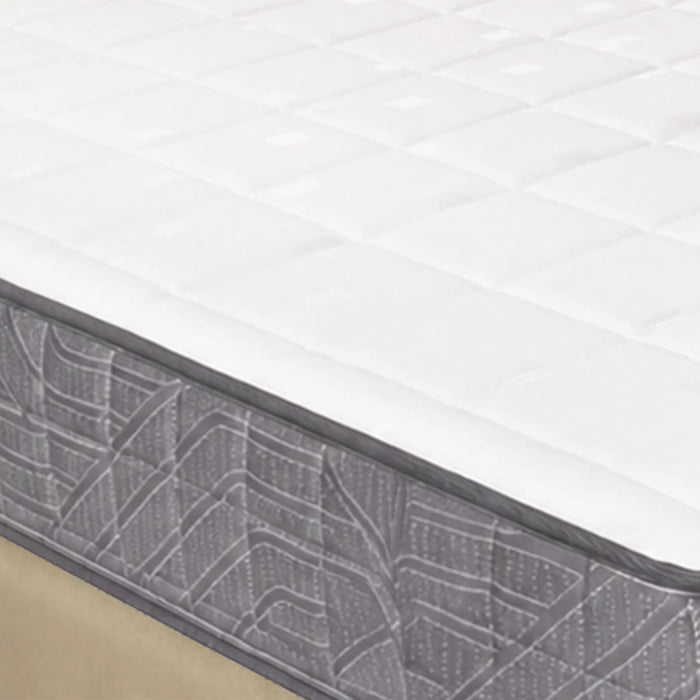 Sleepwell Durafirm Classic Mattress | Deep Back Support | Extra Firm Breathable Three-Layer Foam Structure with Quilting | Premium Knitted Fabric