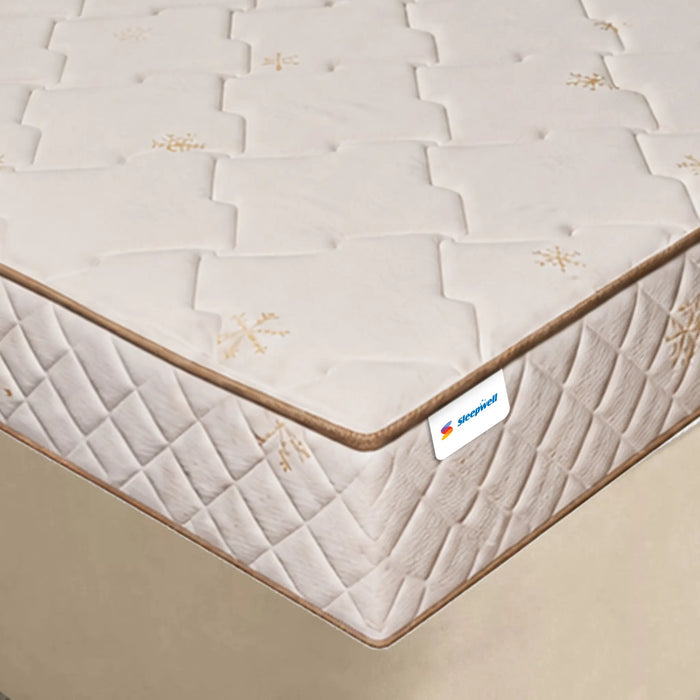 Sleepwell Utsav Comfort Classic Mattress| Breathable Medium Firm|Integrated Neem Fresche Technology | Quiltec & Resitec Foam For Back Support