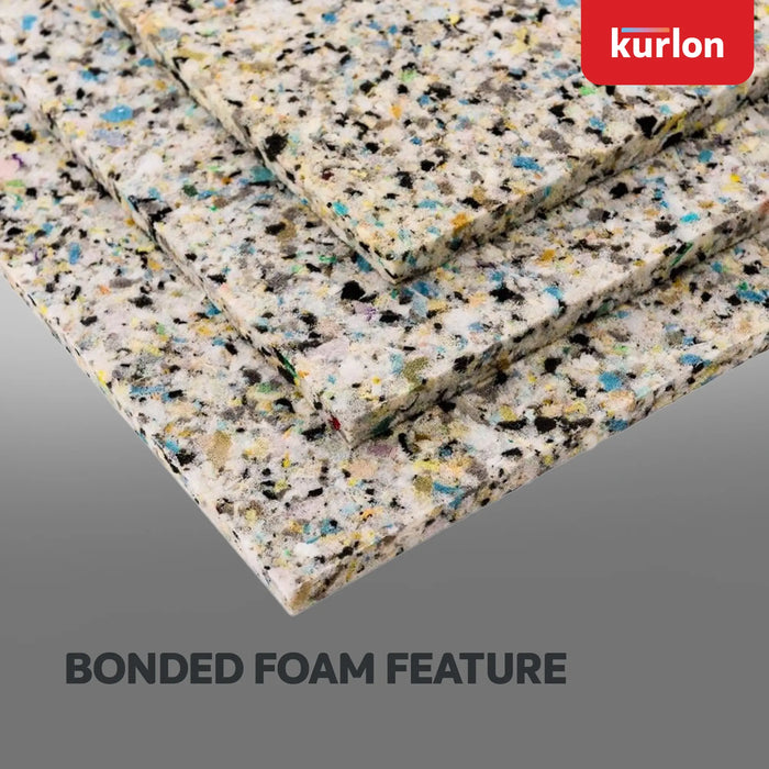 Kurl-On Spinekare Memory Foam | Strong Spinal Support with Rubberized Coir | Anti-Sagging Rebonded Foam | Orthopedic Mattress with Quilted Foam | Breathable