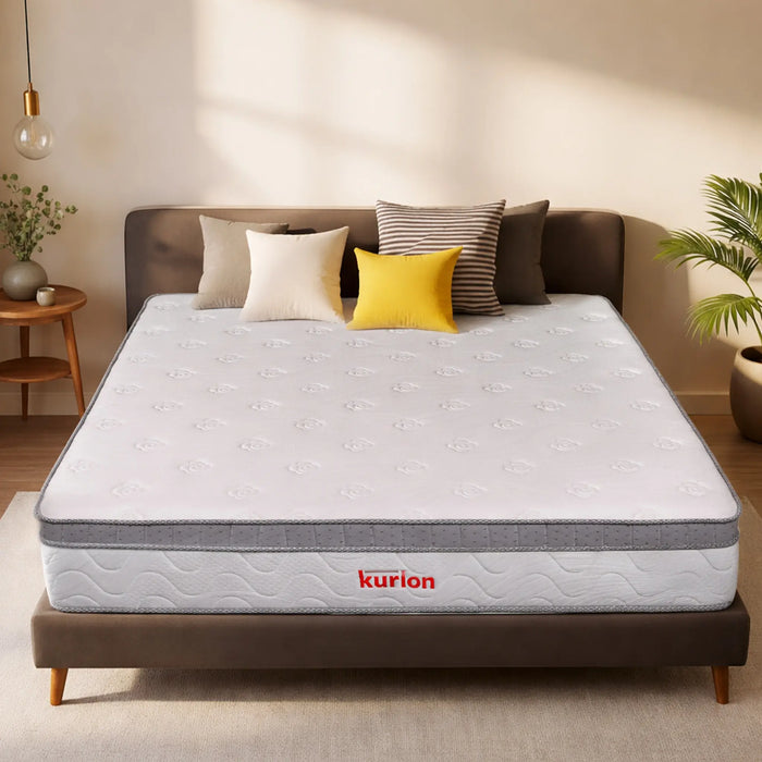 Kurlon Executive Bonnell Spring Mattress, Firm Feel, Optimal Support, Plush Top Comfort, Superior Air Circulation, Enhanced Spine Support, 5-Year Warranty