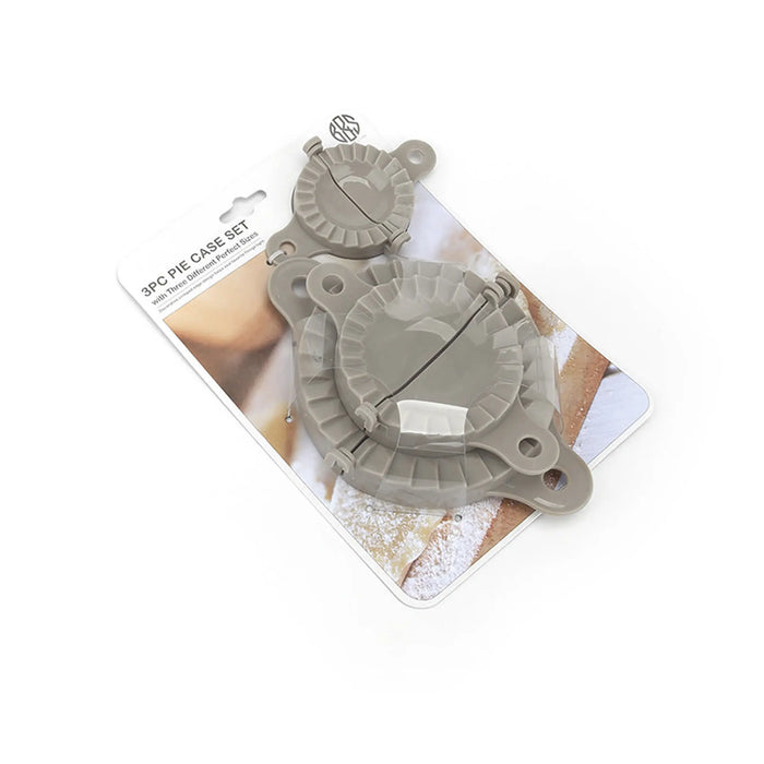 3PC Pie Case Set “ PP Baking Mold Set