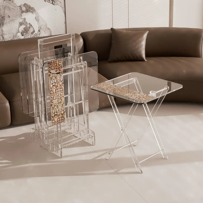 5-Piece Table Set – 40 × 40 × 47 cm