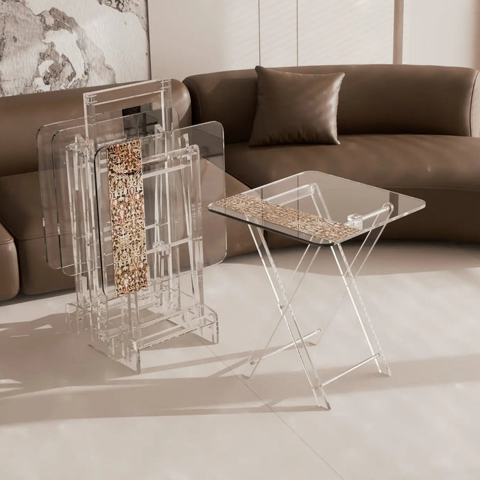 5-Piece Table Set – 50 × 40 × 47 cm