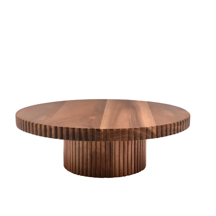 Acacia Wood Serving Stand