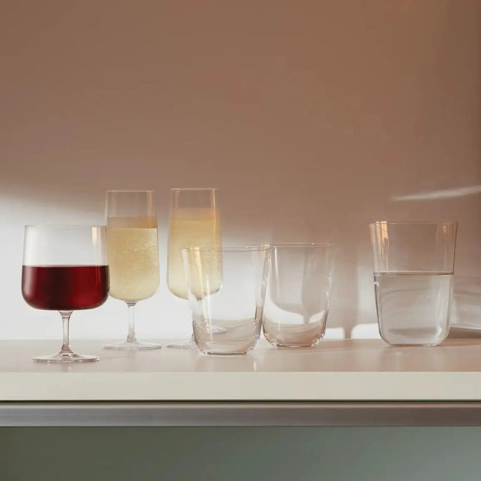 Arc Tumbler 380ml clear x 4