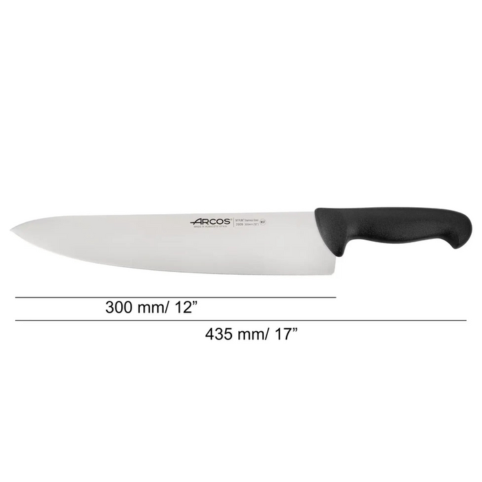 Arcos Chef's Knife 12" 300mm - Black