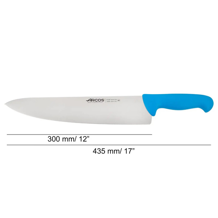 Arcos Chef's Knife 12" 300mm - Blue