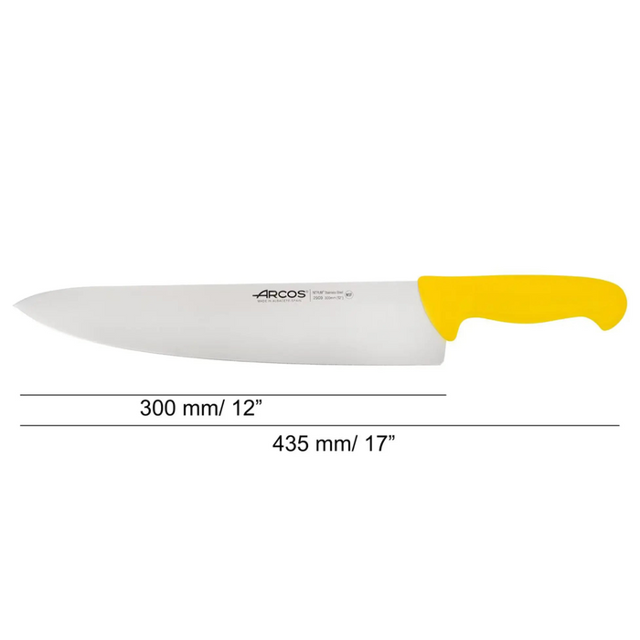 Arcos Chef's Knife 12" 300mm - Yellow
