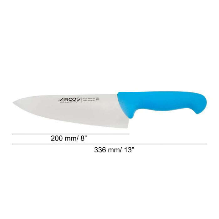 Arcos Chef's Knife 8" 200mm - Blue