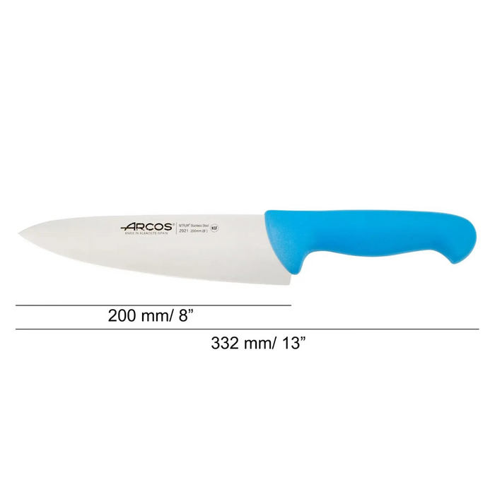 Arcos Chef's Knife 8" 200mm - Blue