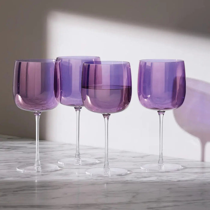 Aurora Wine Glass 450ml Polar Violet x 4
