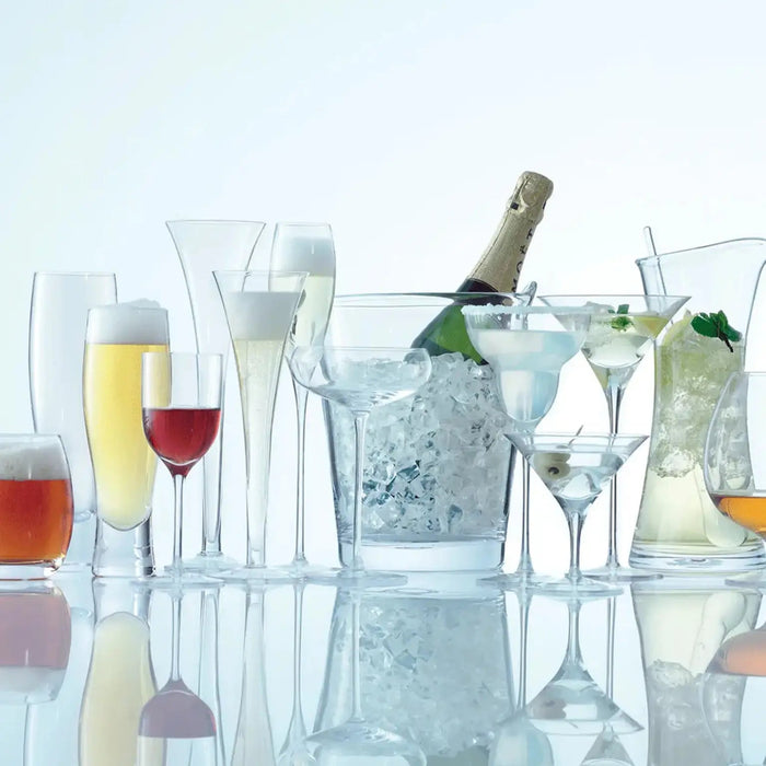 Bar Lager Glass 400ml Clear x 4