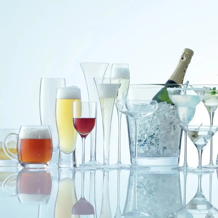 Bar Lager Glass 550ml Clear x 2