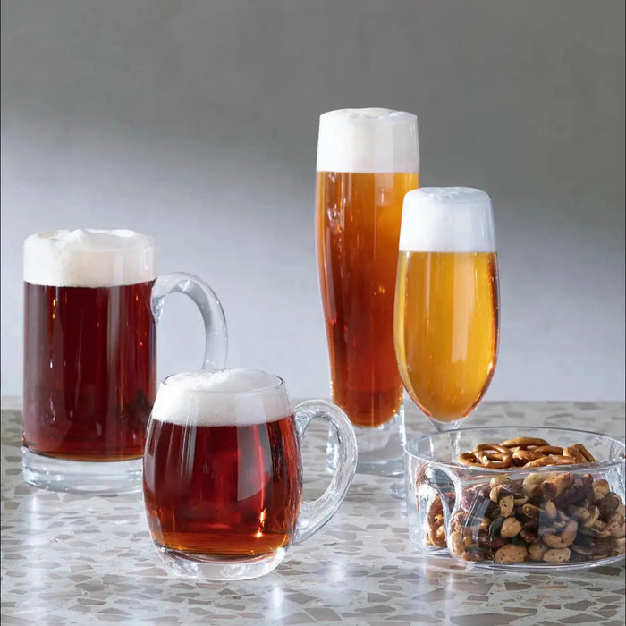 Bar Pilsner Glass 450ml Clear x 2