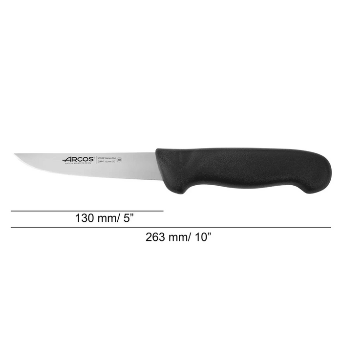 Boning Knife Black 130 Mm. D. Sleeve - 2900, Arcos