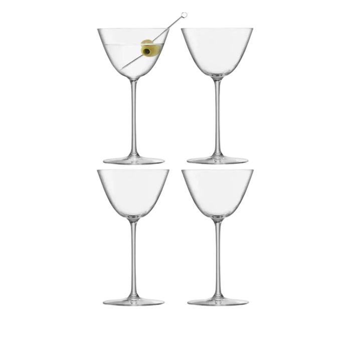 Borough Martini Glass set of 4