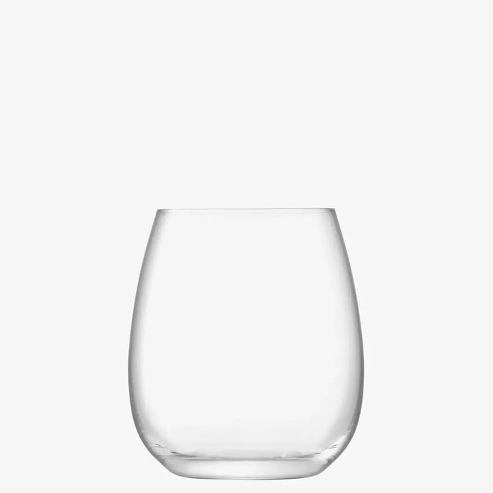 Borough Stemless Glass 455ml Clear x 4