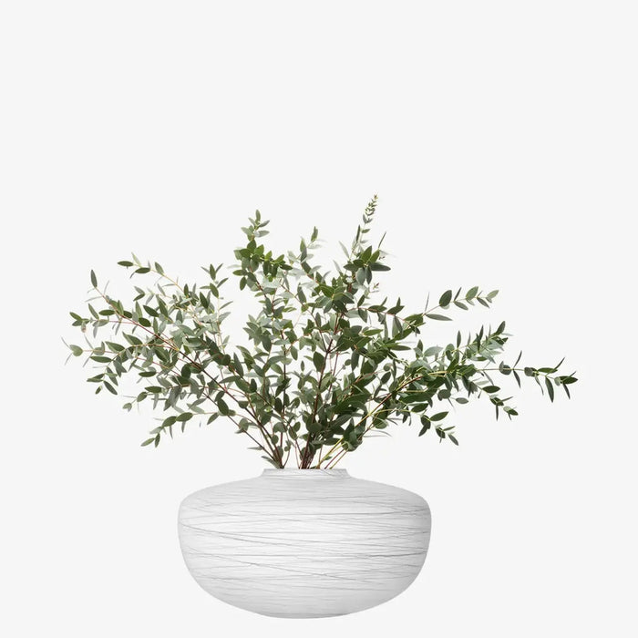 Boulder Vase H17.5cm Chalk Thread