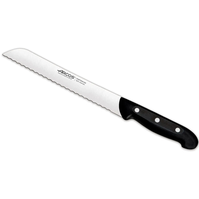 Bread Knife Serrated 210 Mm. Blister - Maitre