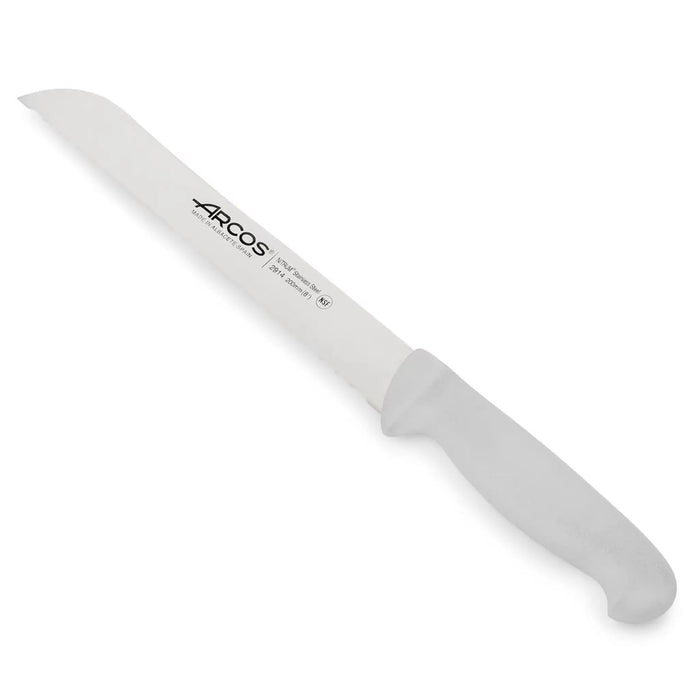 Bread Knife White Serrated 200 Mm. D. Sleeve - 2900, Arcos