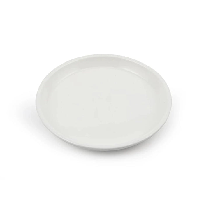 BST0004 Flat Plate 9 Inch Ivory Porcelain
