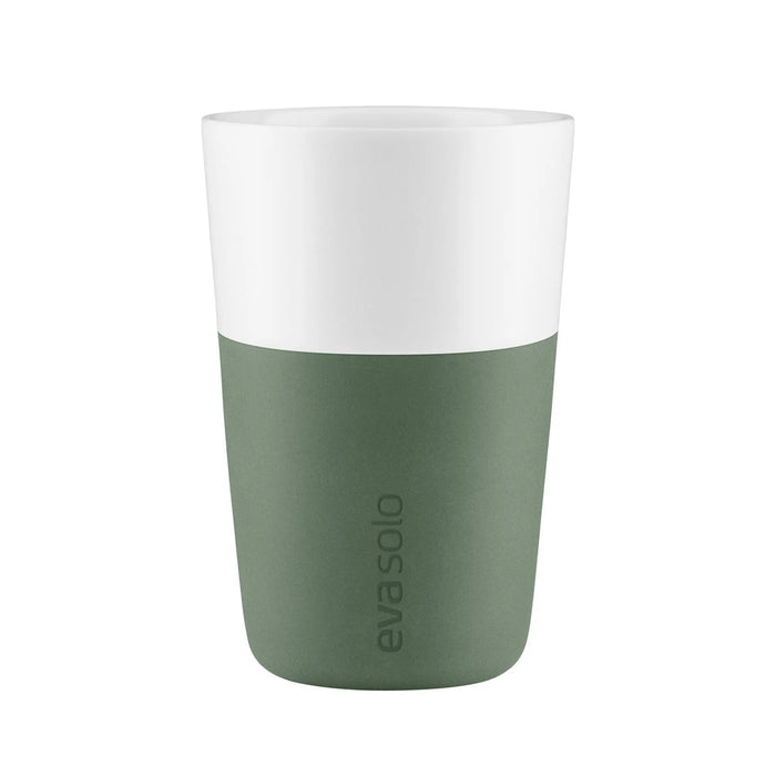 Cafe Latte Cup - 2pcs - Cactus Green