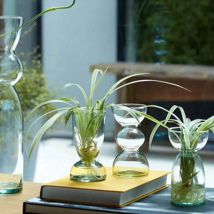 Canopy Trio Vase Set H13cm Clear