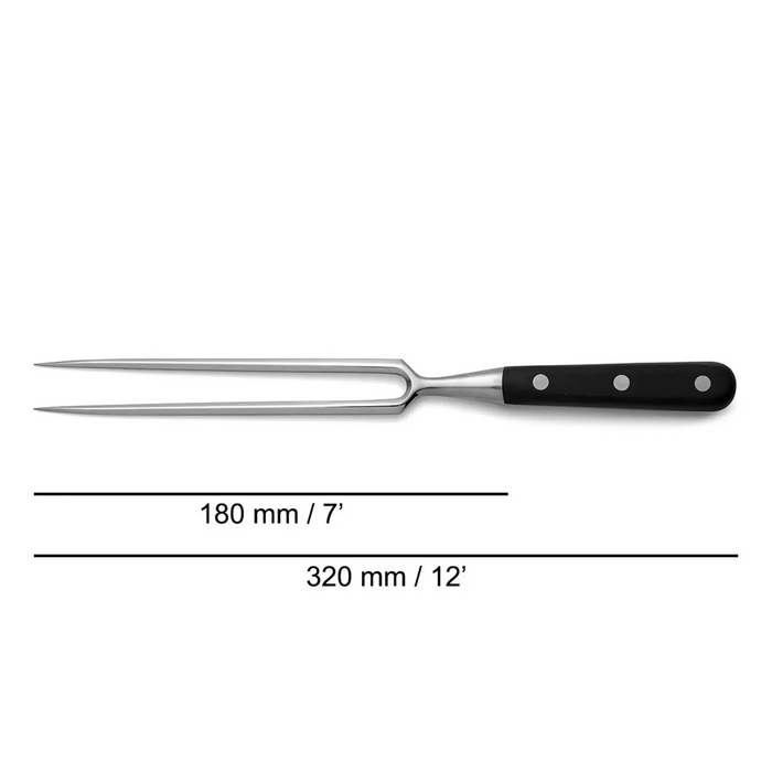 CARVING FORK 180 MM. CASE - OPERA