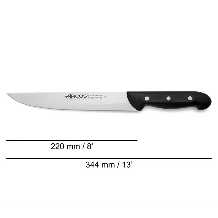 Carving Knife 220 Mm. Blister - Maitre