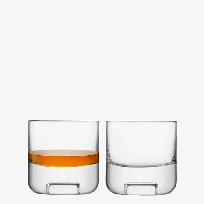 Cask Whisky Tumbler 240ml clear x 2