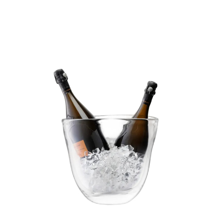 Celebrate Dual Champagne Bucket H27cm Clear