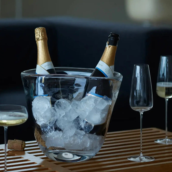 Celebrate Dual Champagne Bucket H27cm Clear