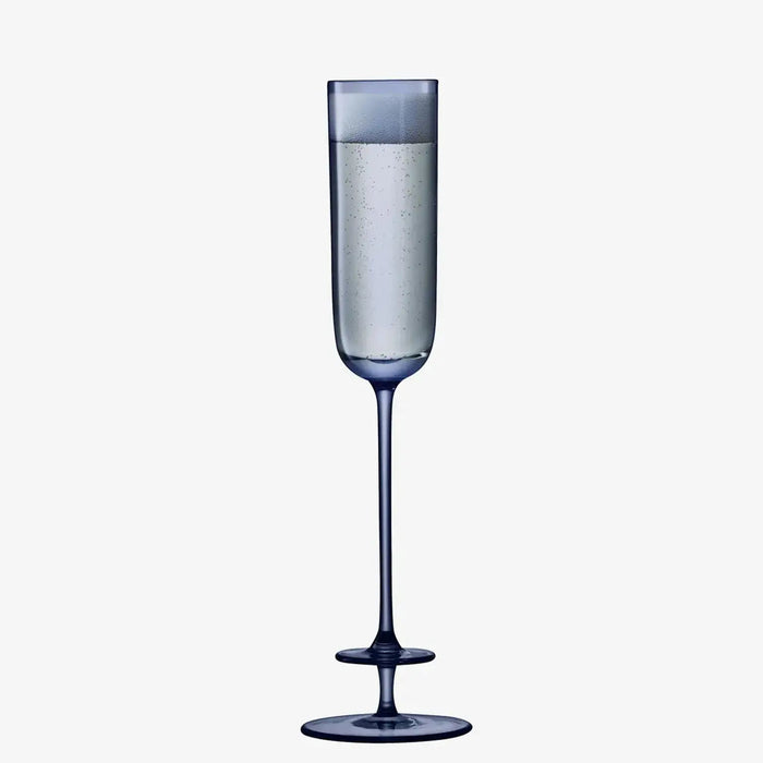 Champagne Flute 130ml Midnight Blue x 2
