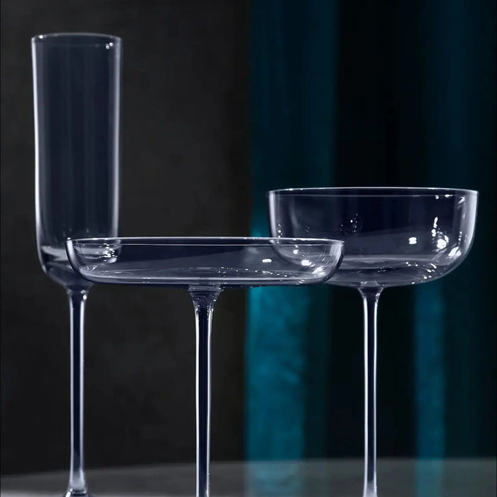 Champagne Flute 130ml Midnight Blue x 2