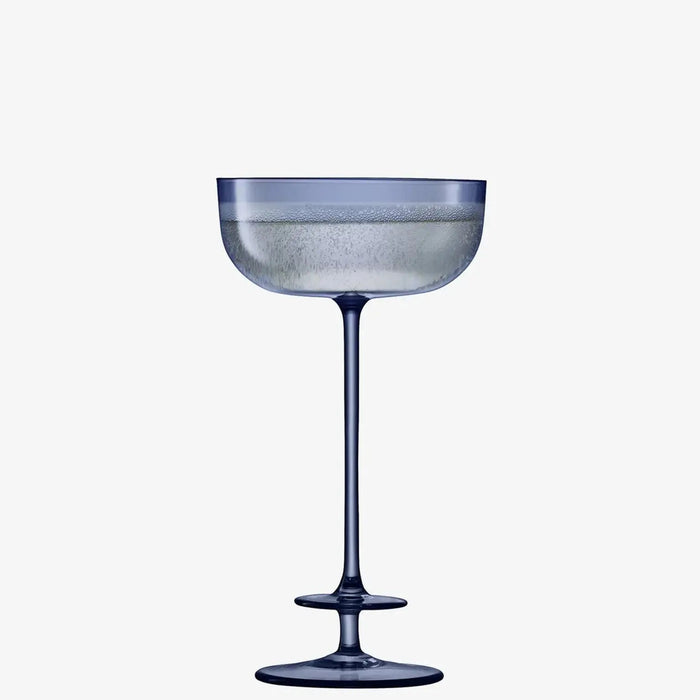 Champagne Glass 210ml Midnight Blue x 2