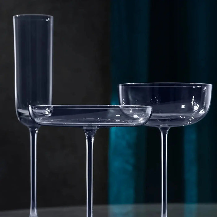Champagne Glass 210ml Midnight Blue x 2