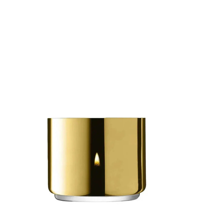 Chevron Tealight Holder Gold Set of 4