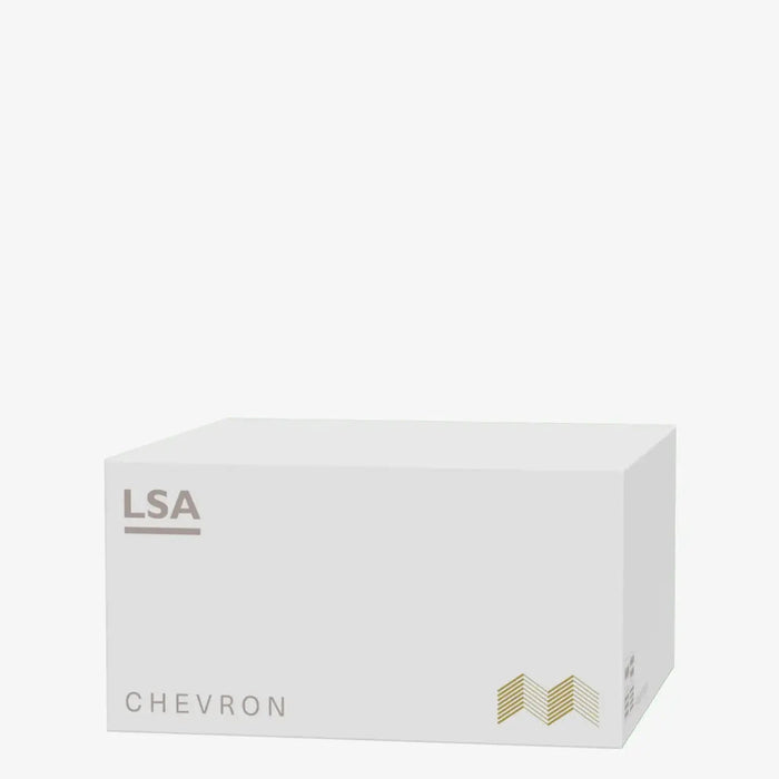 Chevron Tumbler 310ml Gold Assorted x 4