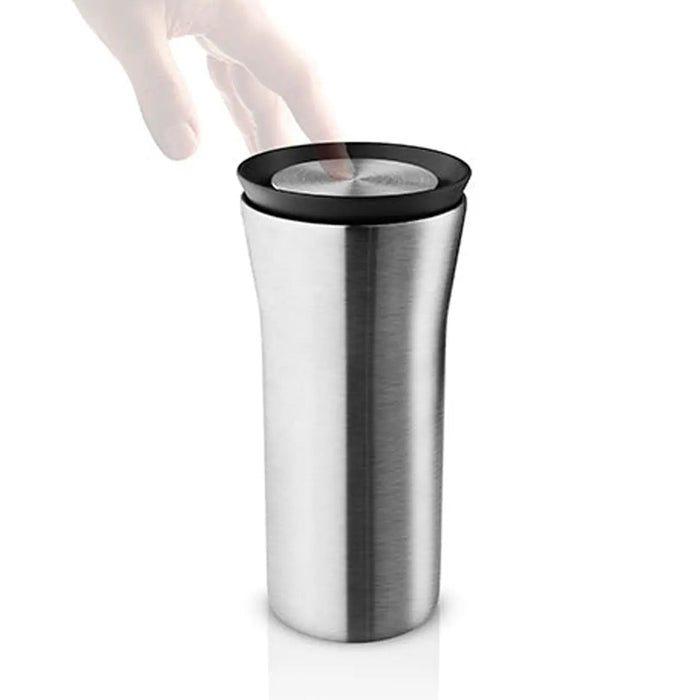 City To Go Cup 0.35L - Steel/Black - Eva Solo