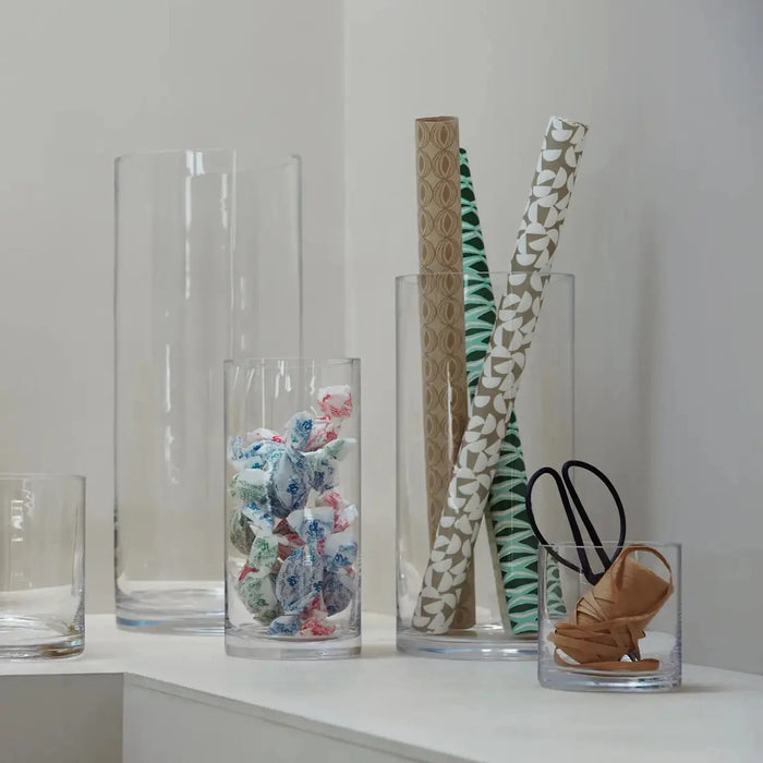 Column Vase H42 x Ø 18cm Clear
