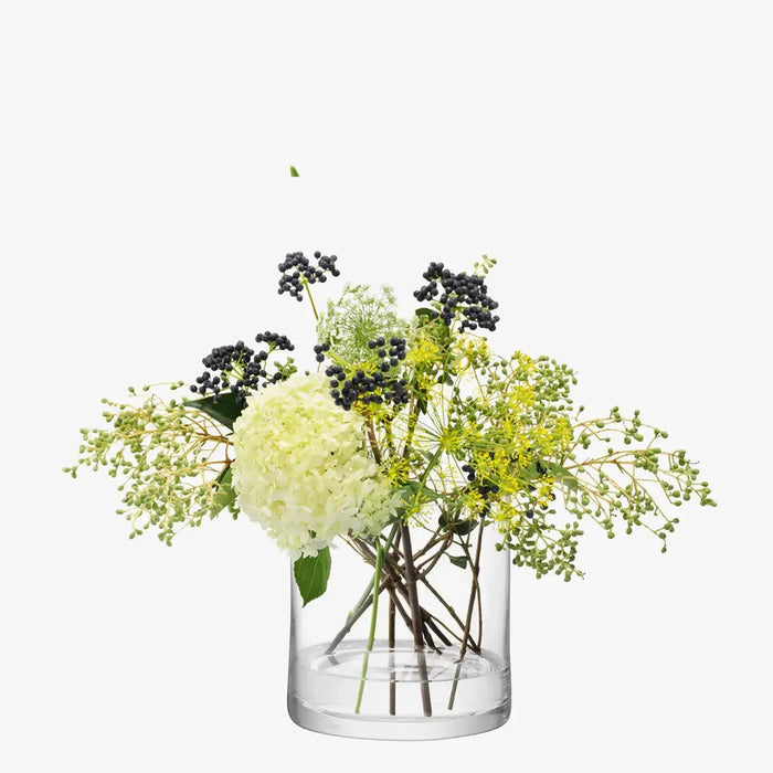 Column Vase/Candleholder Clear