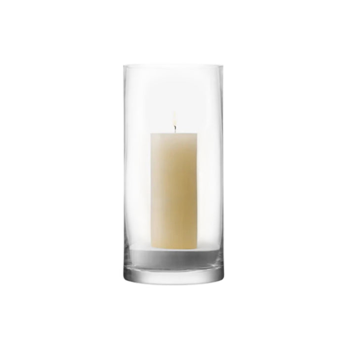 Column Vase/Candleholder H36 x D17cm Clear