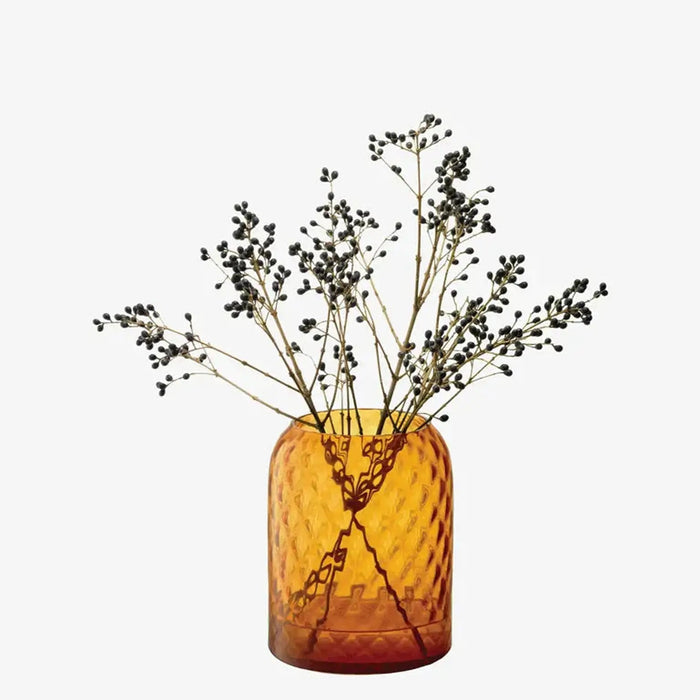 Dapple Vase Lantern Sun Amber
