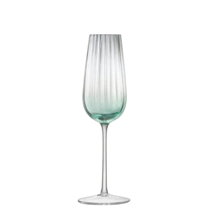 Dusk Champagne Flute 250ml Green/Grey x 3