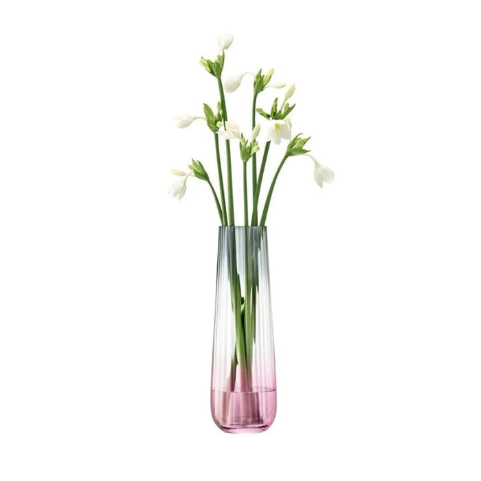 Dusk Vase H20cm Pink/Grey