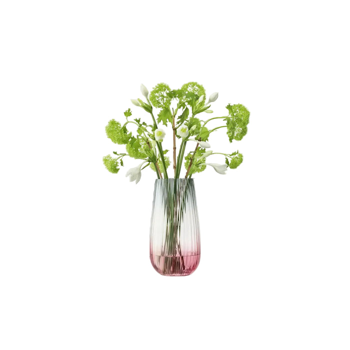 Dusk Vase H28cm Pink/Grey