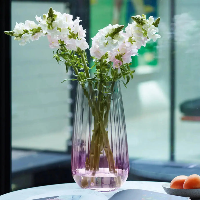 Dusk Vase H28cm Pink/Grey