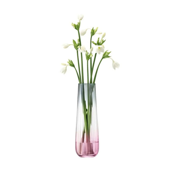 Dusk Vase H36cm Pink/Grey