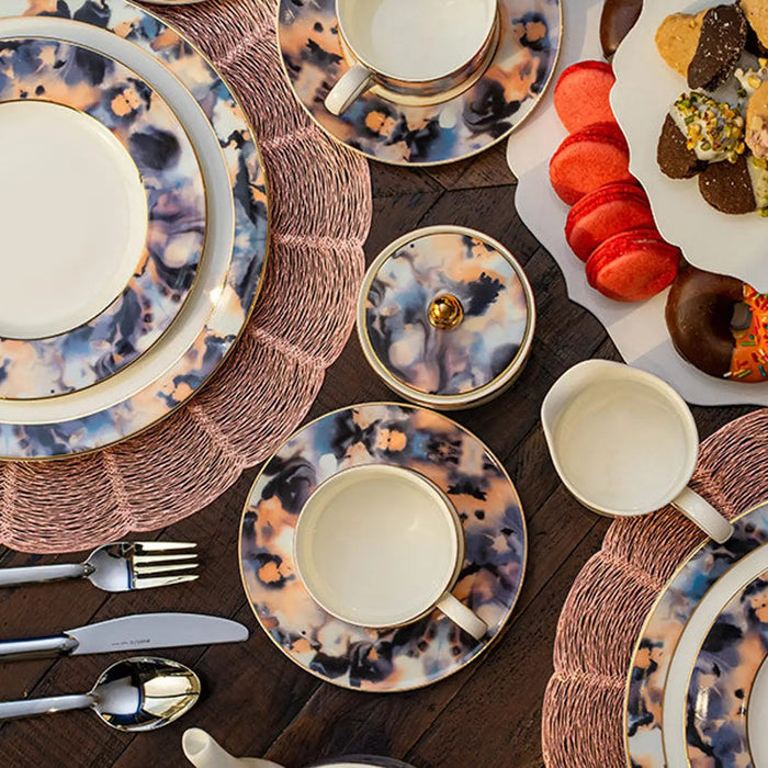Emaan -97pcs Dinner Set Bone China