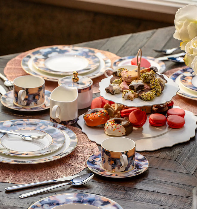 Emaan -97pcs Dinner Set Bone China